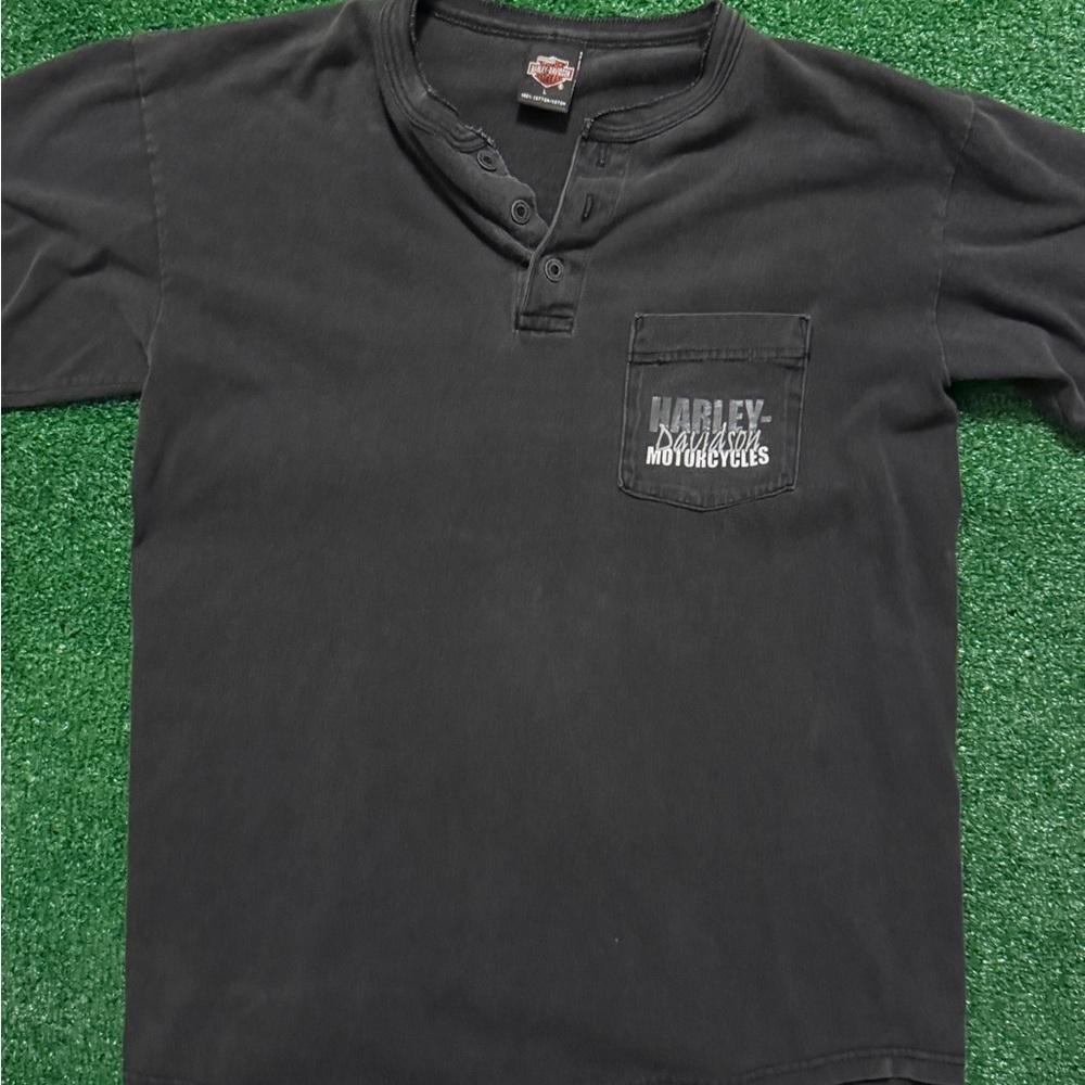 Harley-Davidson Charcoal Long Sleeve Tee